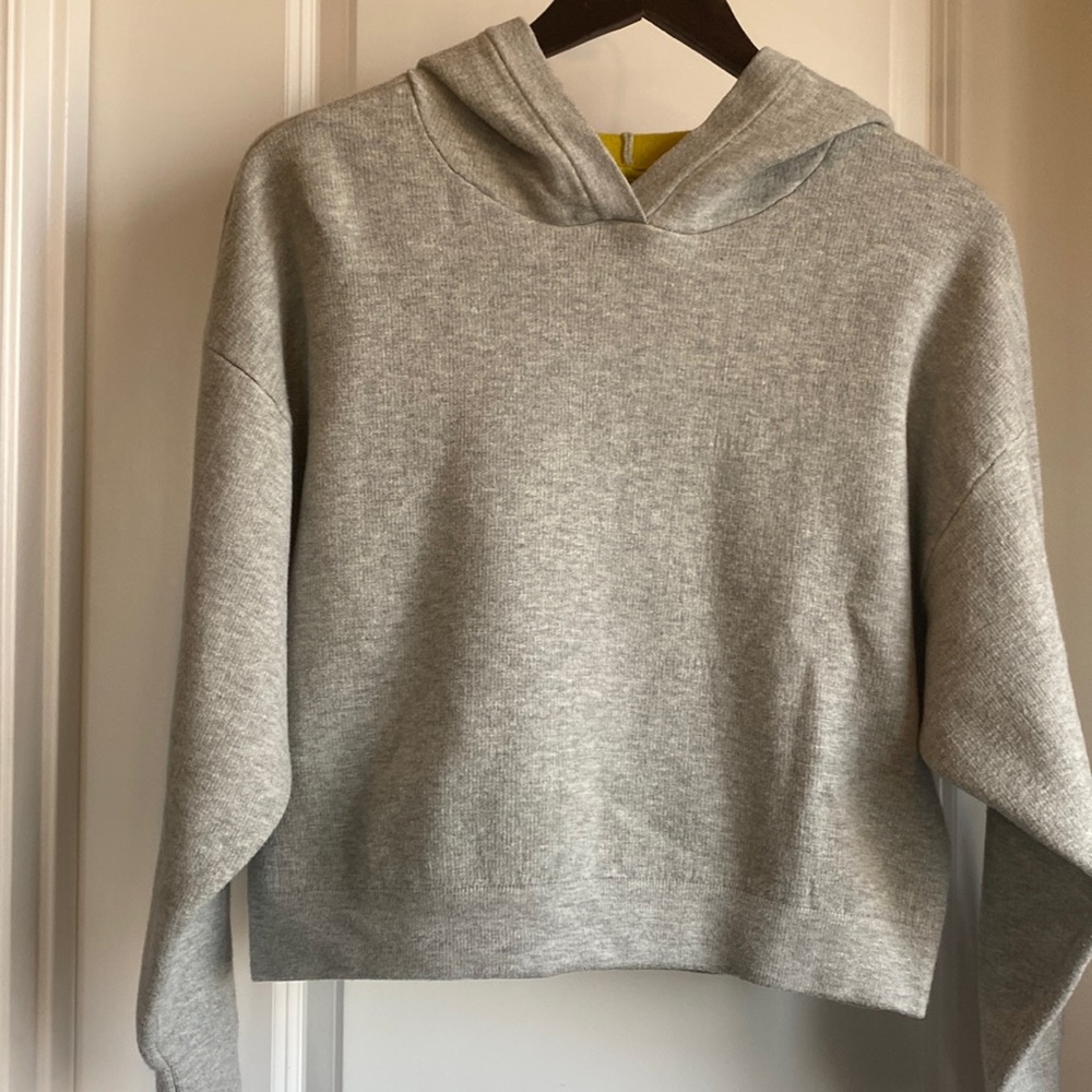 Crop Sweatshirt with hood